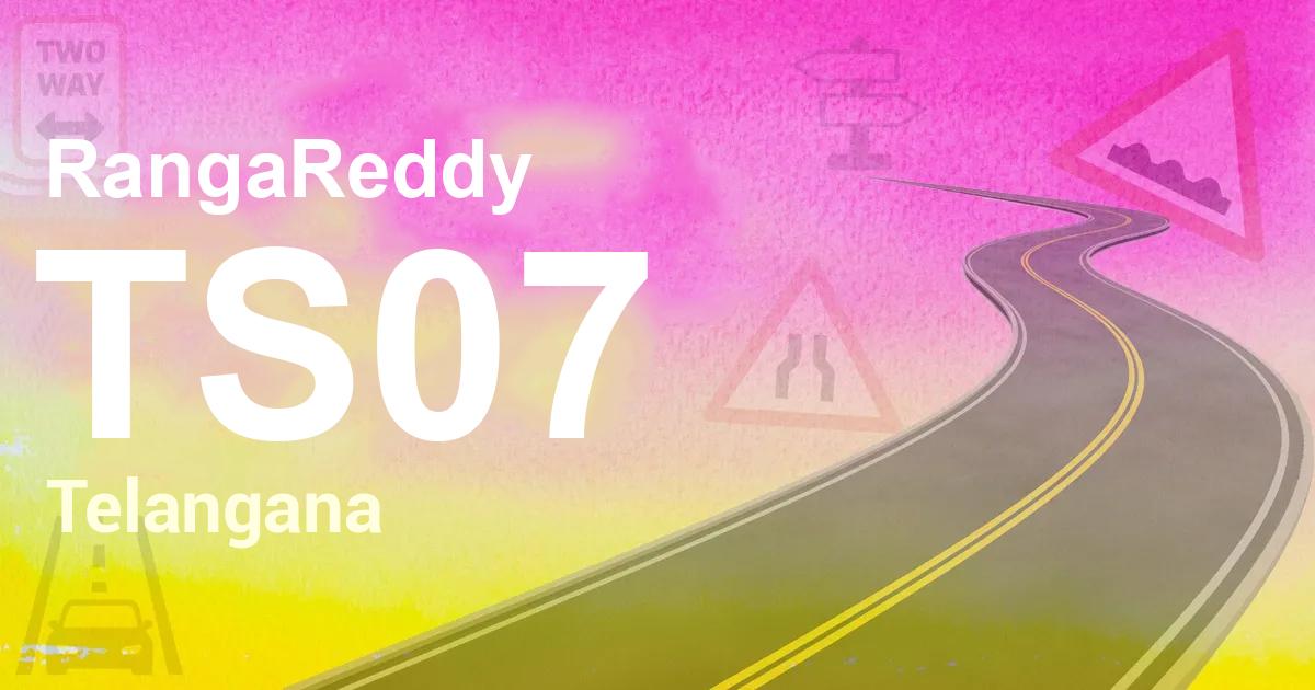 Telangana RTO Code